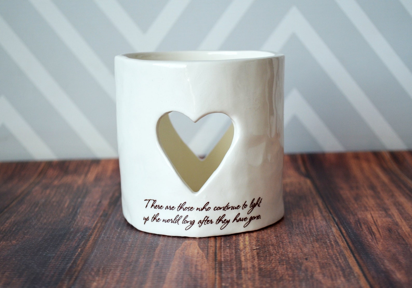 Sympathy Gift, Sympathy Heart Candle, Sympathy Votive READY TO SHIP
