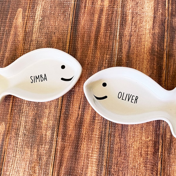 Cat and Fish Bowl Etsy