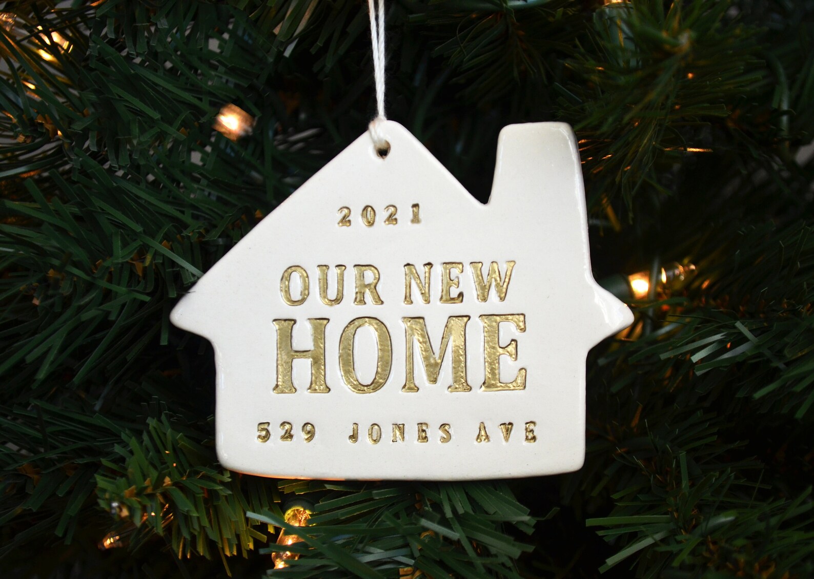 Personalized Christmas Ornament Our First Home 2021 Our New | Etsy