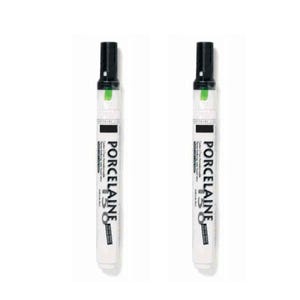 Ceramic black paint pens for signature guestbook platters