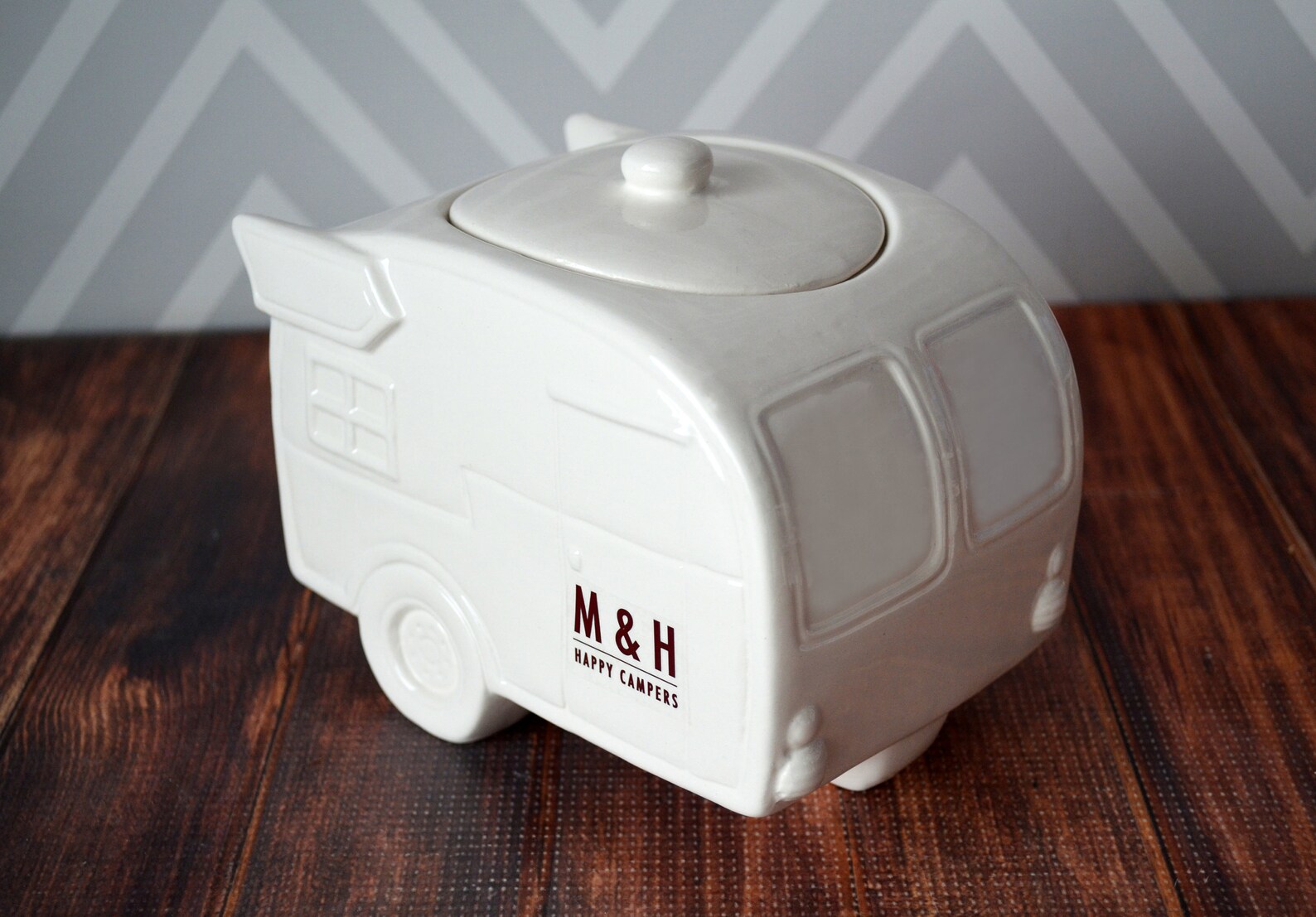 Camper Cookie Jar or Bank Camper Gift Idea Vintage Trailer Etsy