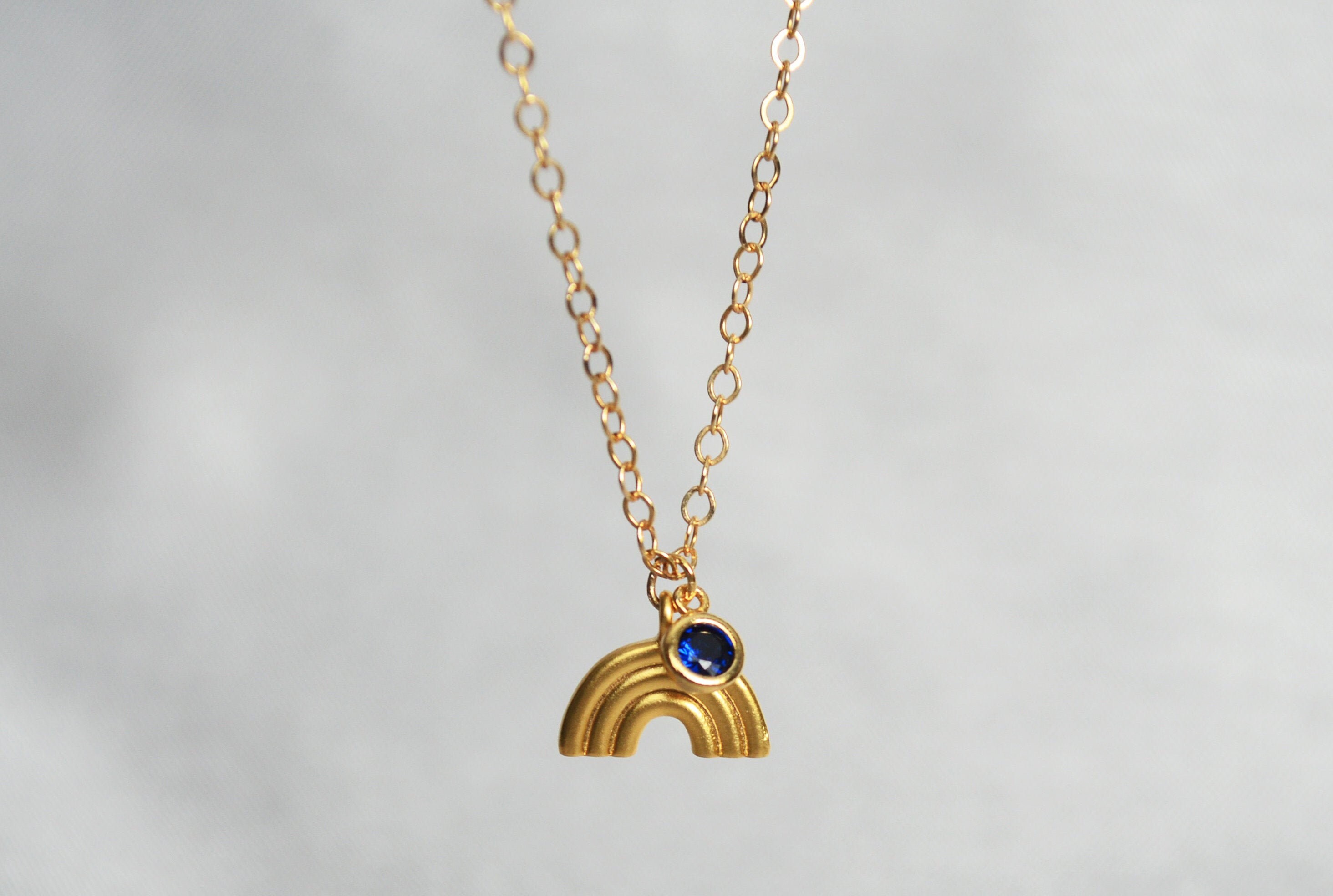 Rainbow Necklace Rainbow Baby Necklace Rainbow Baby Jewelry Etsy