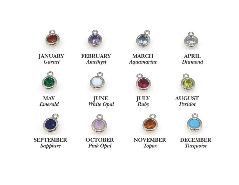 June Birth Flower Necklace Rose Birth Flower Necklace Etsy