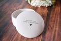 Unique Mother of the Bride Gift  - All That I Am I Owe To My Mother - Personalized Keepsake Box