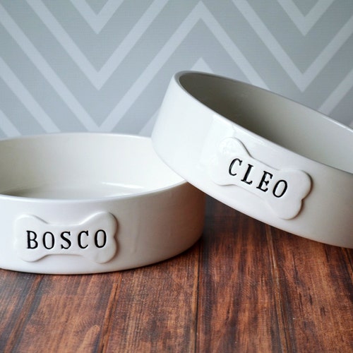 Personalized Dog Bowl Extra Large Size Dog Gift Pet Gift Etsy