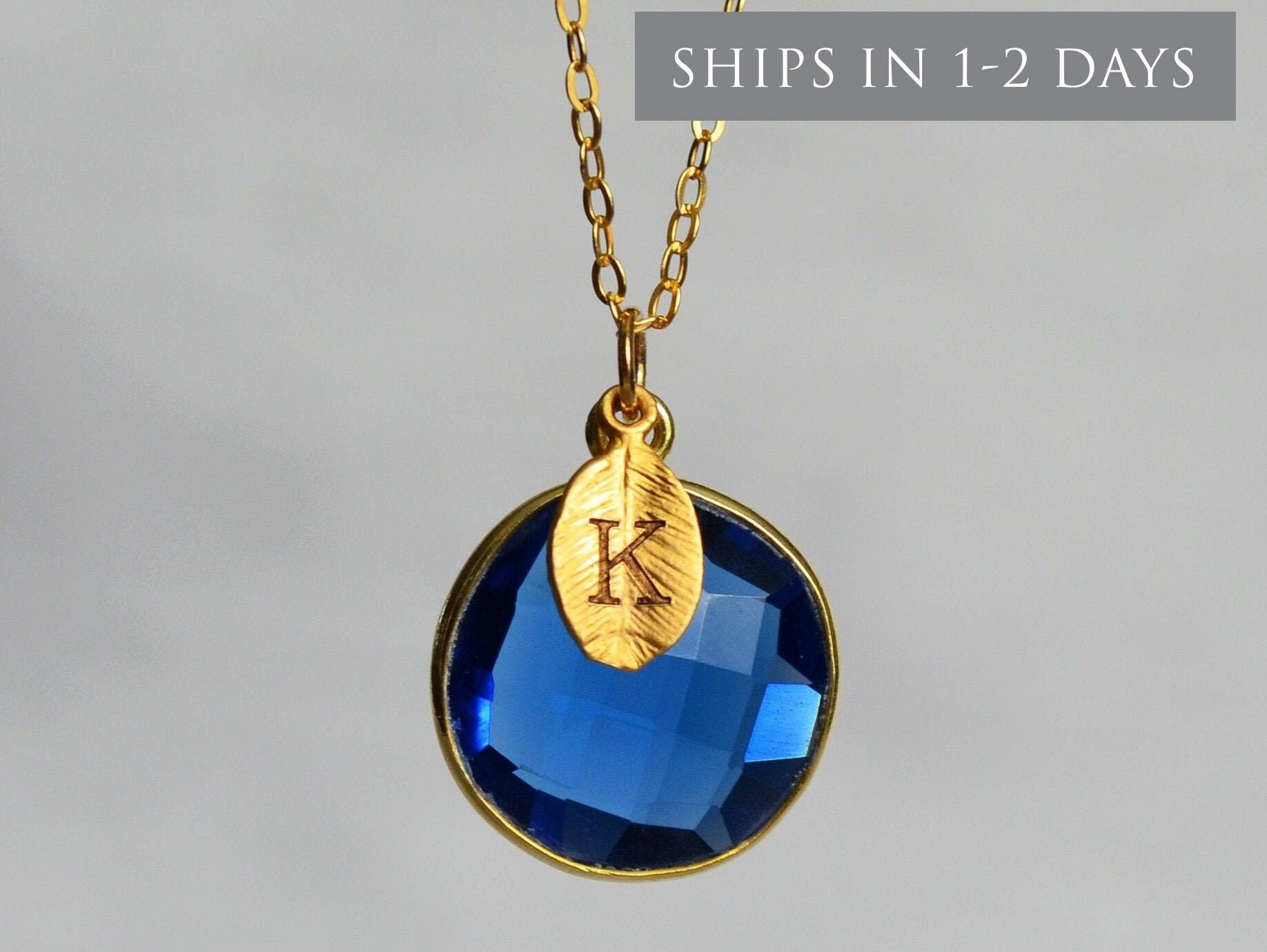 Mother's Day Sapphire Necklace 
