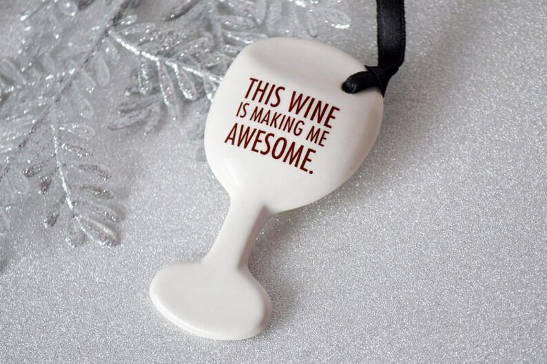 Funny Christmas Gift Gifts for Her Stocking Stuffer Wine Etsy