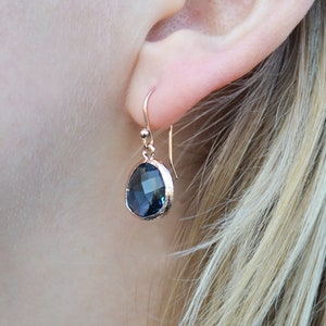 Sapphire earrings September Birthstone Gift September image 3