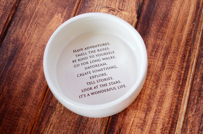 This lovely round keepsake box would be a perfect baptism, christening, first communion, or confirmation gift. It can be personalized with a name and custom message.