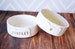 Personalized Dog Bowl, Custom Dog Bowl, Dog Gift, Puppy Gift -  Small/Medium Size - Ceramic 
