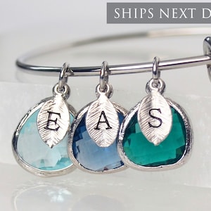 Birthstone Armband, Stammbaum Armband, Mom Birthstone Armband, Birthstone Armreif, Mom Geschenk, Oma Geschenk, Brautjungfer Geschenk