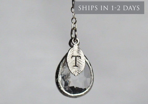 Diamond Necklace April Birthstone 