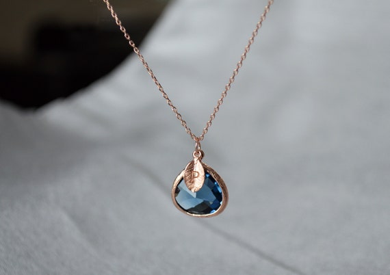 Custom sapphire necklace online