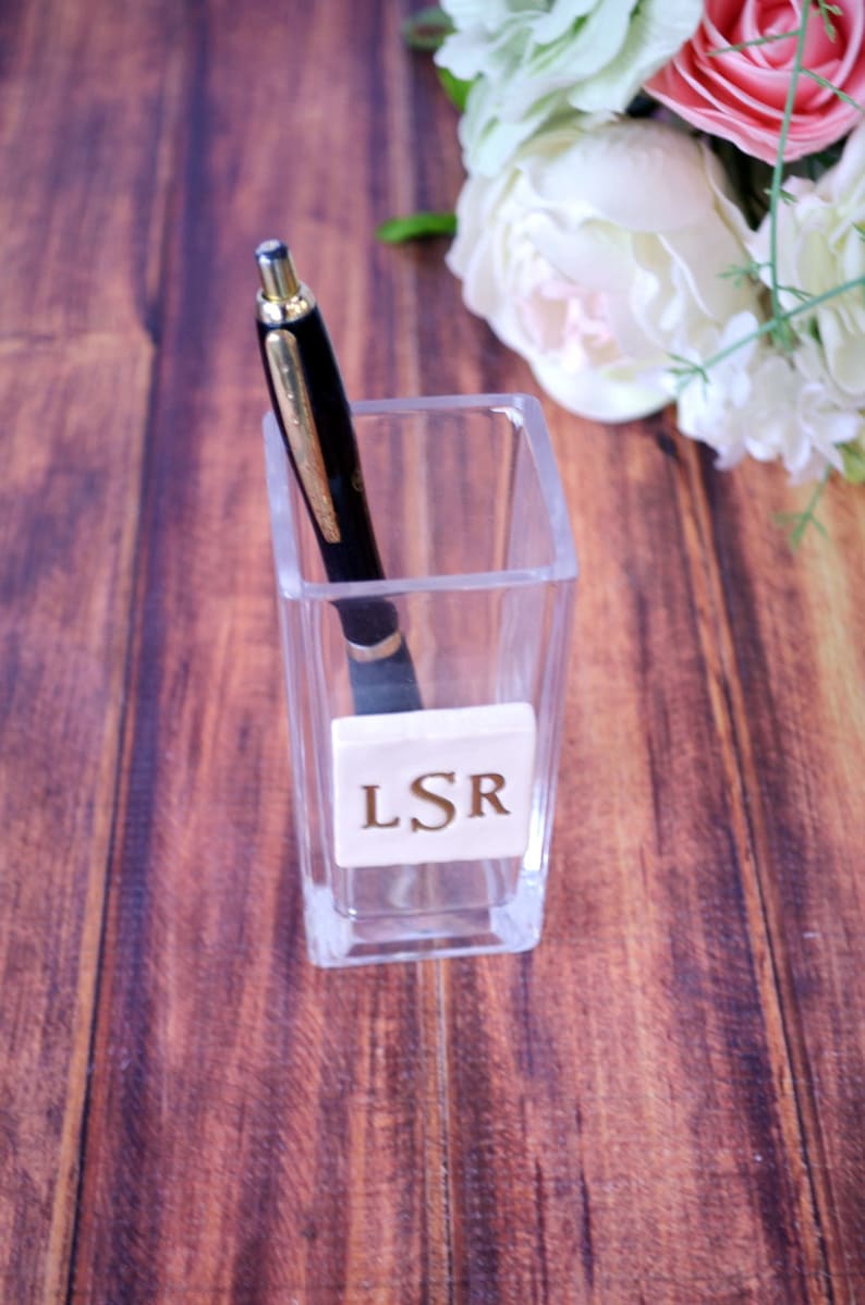 PERSONALIZED Guest Book Wedding Pen Holder Etsy