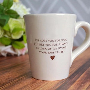 READY TO SHIP As Long as I'm Living Your Baby I'll Be Coffee Mug image 3