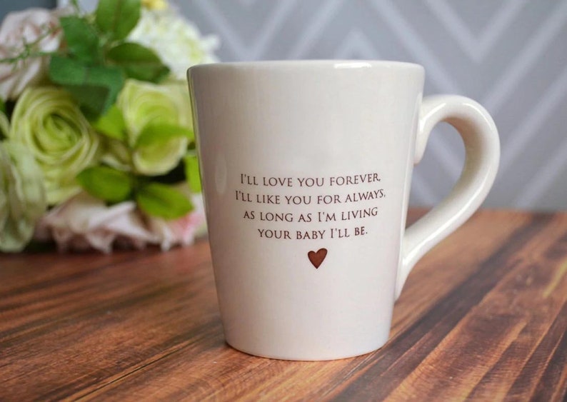 READY TO SHIP As Long as I'm Living Your Baby I'll Be Coffee Mug image 3
