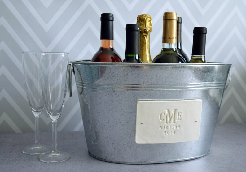 Personalized Wedding Gift Large Beverage Tub Etsy