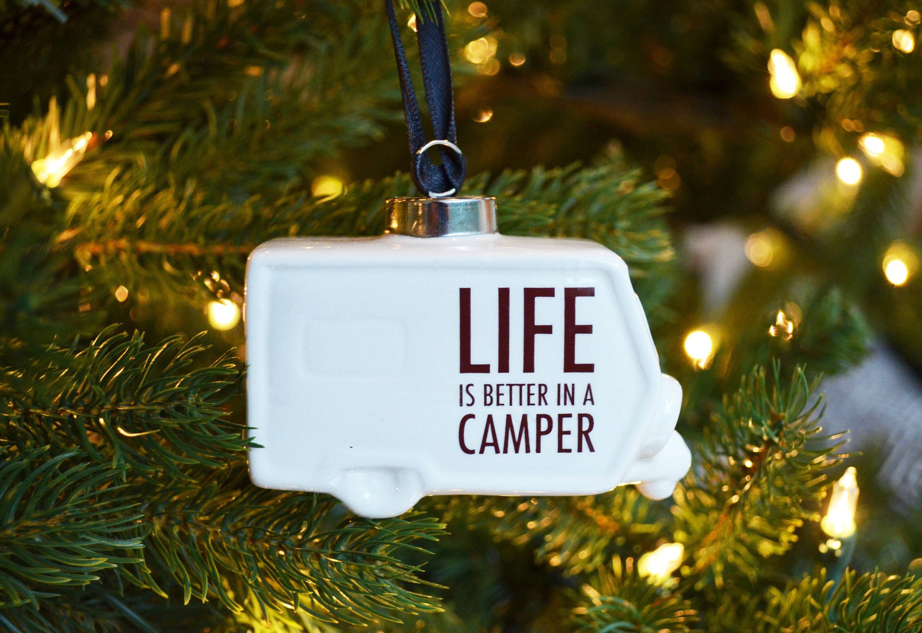 Christmas 2022 Sophie Moeller Camper Ornament Christmas Camping Ornament Life Is Better In | Etsy Ireland
