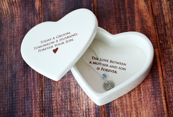 Collana Con Nodo A Cuore Infinito Per Madre Della Sposa – Regalo Nozze In Acciaio Inox, Con Scatola E Biglietto, Gioiello Per Donne