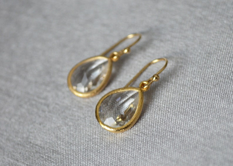 Diamond earrings April Birthstone Gift April Birthstone | Etsy