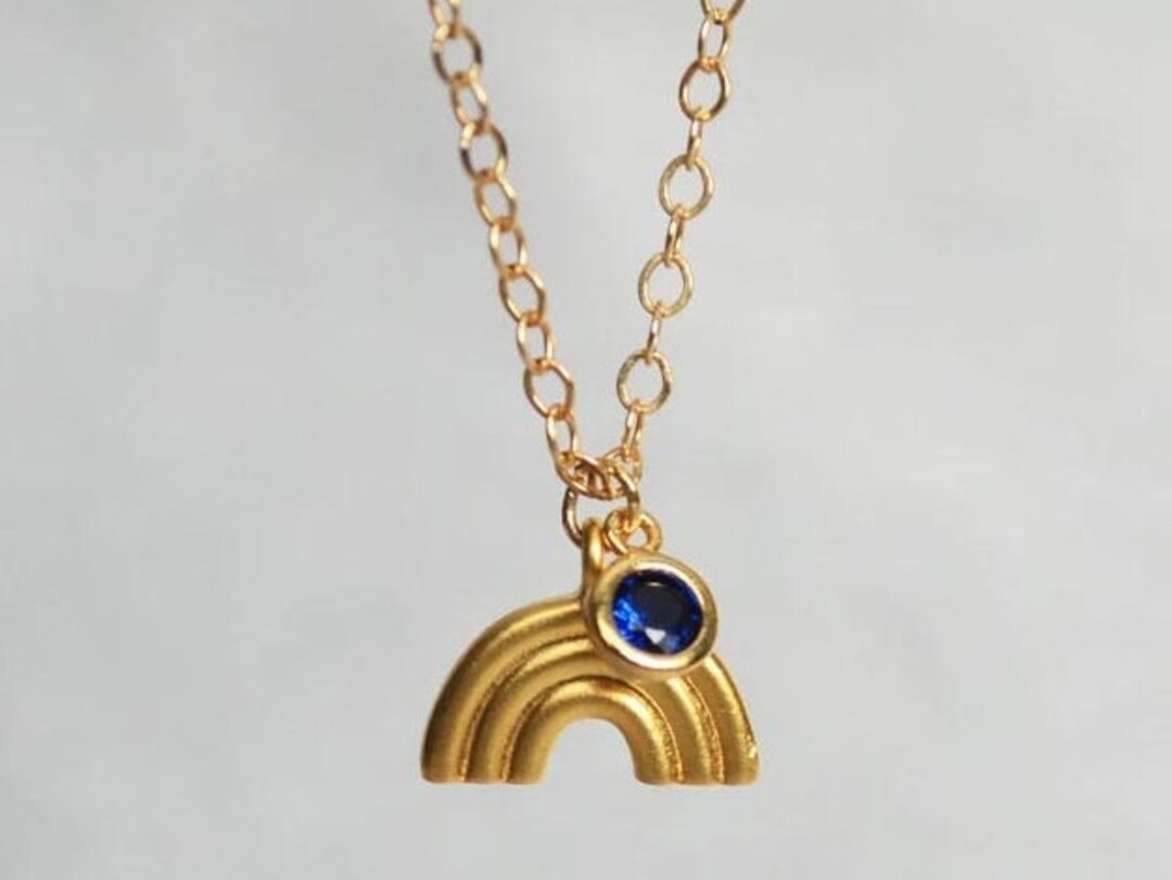 Rainbow baby necklace Clearance