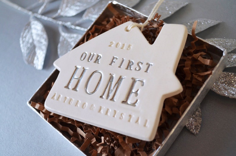 personalized christmas ornament our first home 2020 our