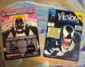 Eddie Brock Proxy - Marvel's Spider-Man (SPM) Kreatur MTG Magic the Gathering