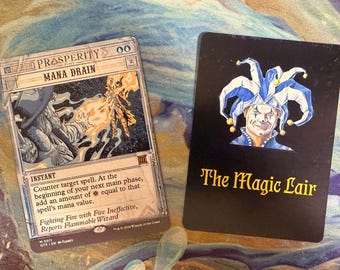 Mana Drain Proxy - Outlaws of Thunder Junction instant MTG Magic the Gathering