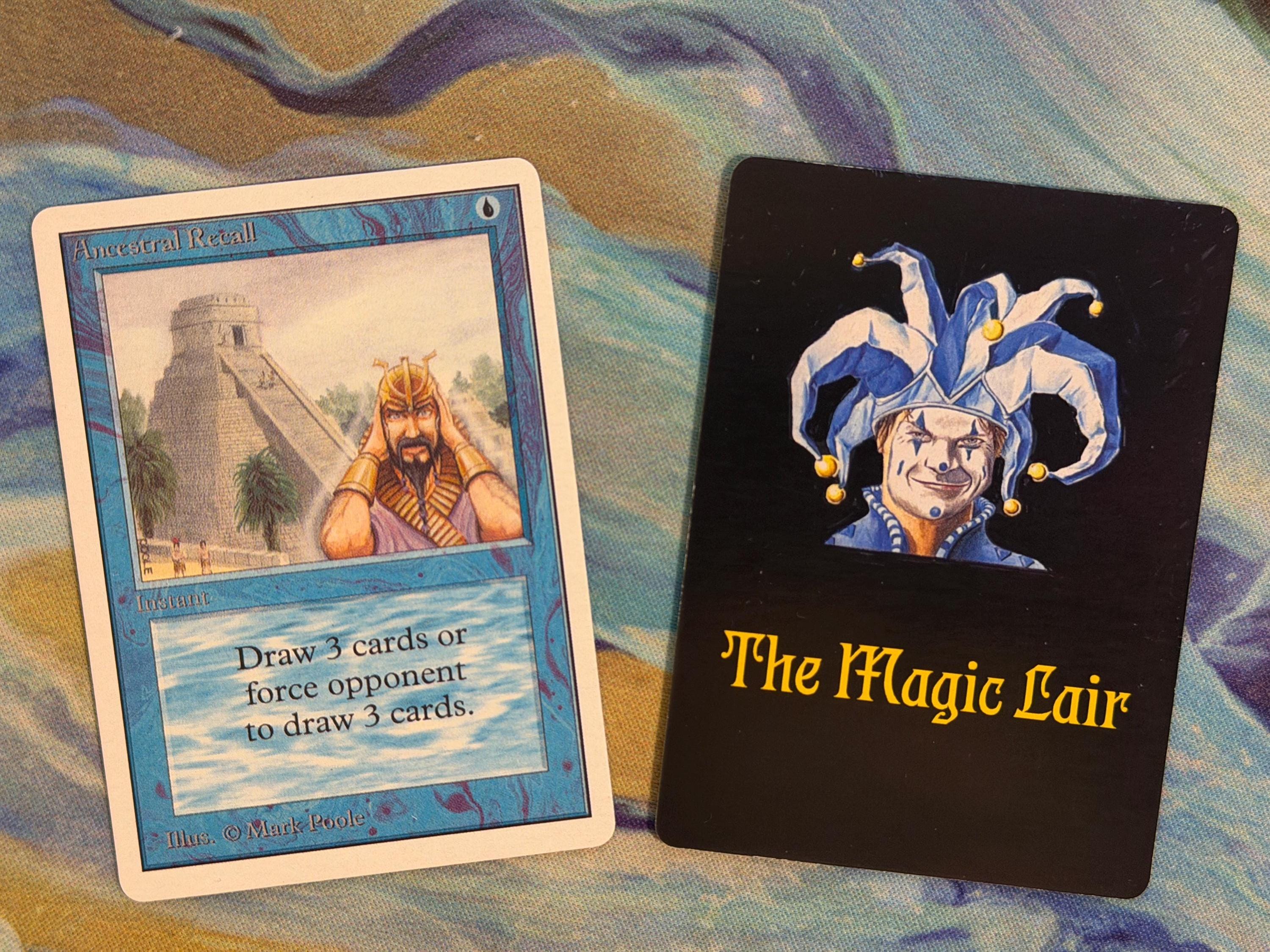 Ancestral Recall Mtg - Etsy