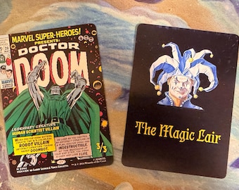 Doctor Doom (Borderless) (0394) Proxy - Marvel Super Heroes (MSH) Creature MTG Magic the Gathering
