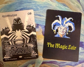 Widerstandsagent (Borderless) Proxy - Marvel Universe Eternal-Legal (MAR) Crature MTG Magic the Gathering