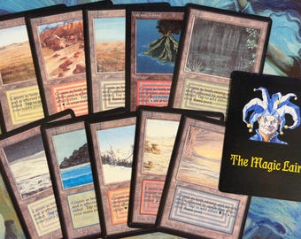 Dual Land Spielset - Beta Land MTG Magic the Gathering Proxy