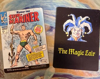 Namor the Sub-Mariner (Borderless) (0391) Proxy - Marvel Super Heroes (MSH) Kreatur MTG Magic the Gathering