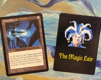 Verfluchte Schriftrolle - Tempest MTG Magic the Gathering Proxy