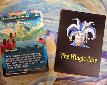 Sylvan Book Proxy - Secret Lair Land MTG Magic the Gathering