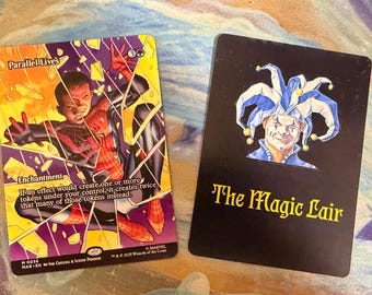 Parallel Lives (Borderless) Proxy - Marvel Universe Eternal-Legal (MAR) Verzauberung MTG Magic the Gathering