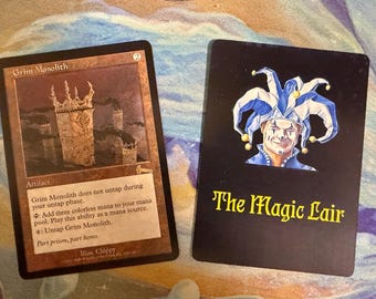 Grim Monolith Proxy - Urza's Destiny Artifact MTG Magic the gathering