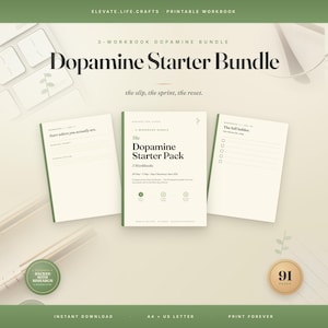 Dopamine Reset Starter Bundle Printable PDF | 30 + 7 + Day 2