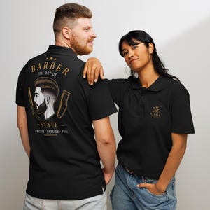 Barber Professional pikétröja – Art of Style Graphic Tee