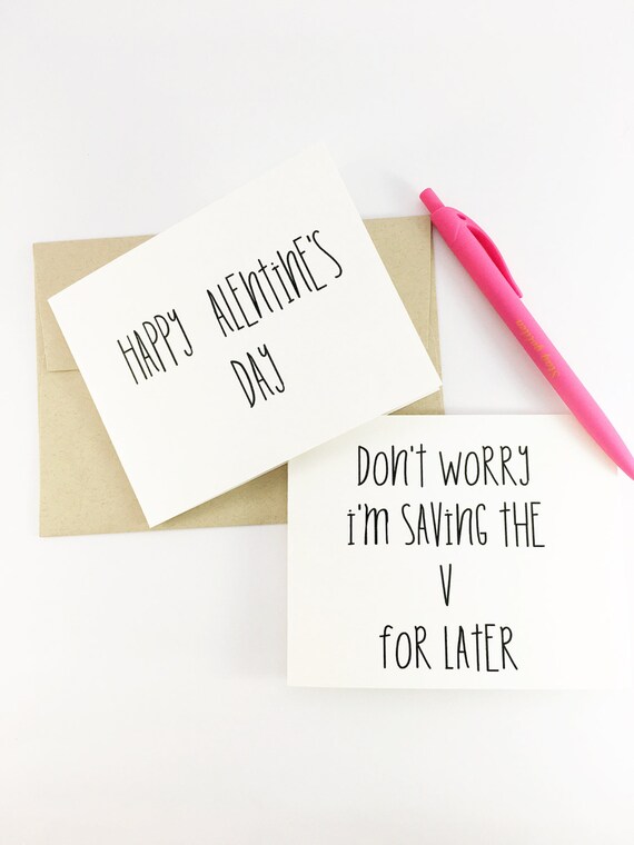 funny valentines cards for him