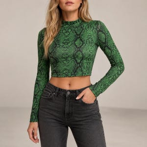 Long Sleeve Snake Shirt - Etsy