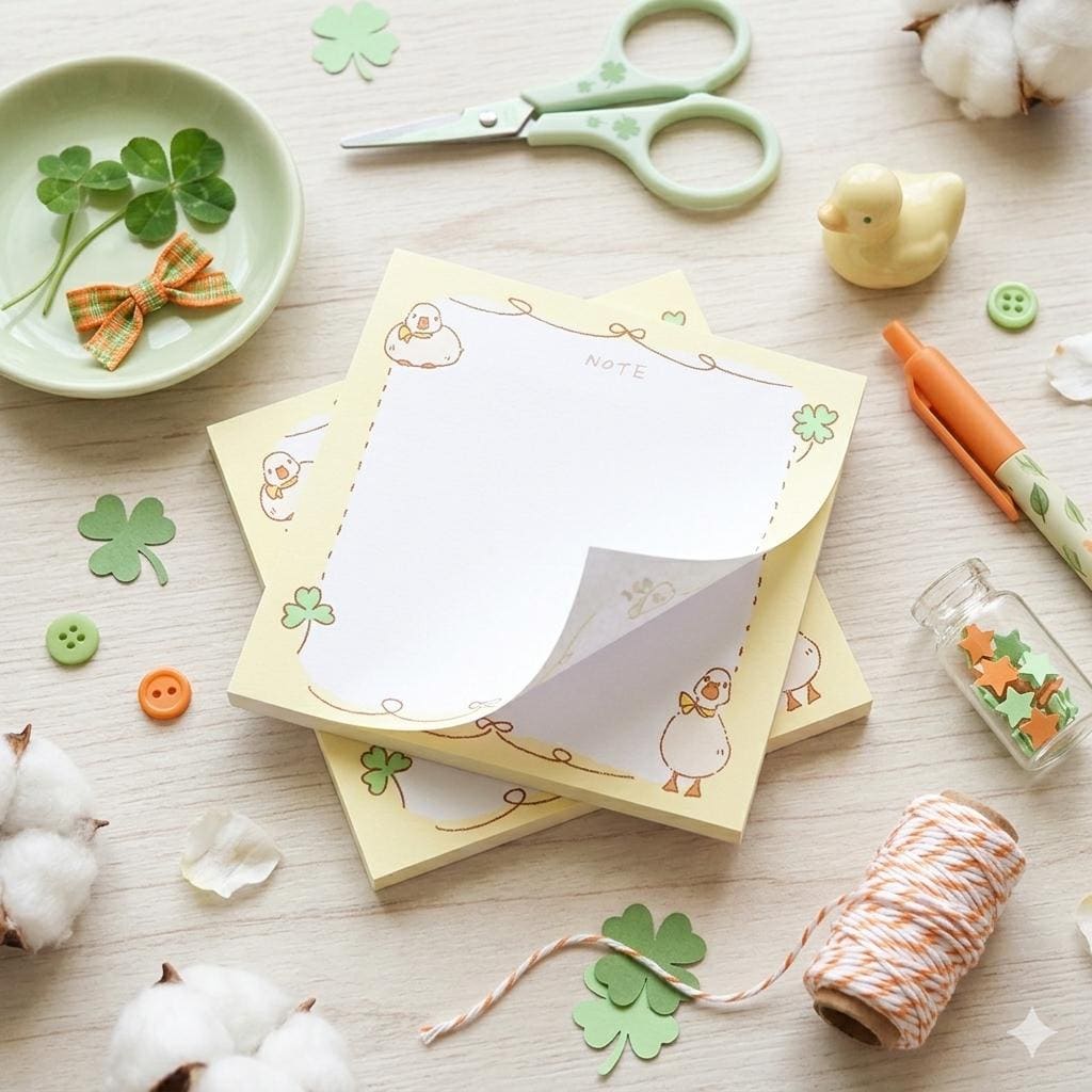 Clover Memo Pad - Etsy