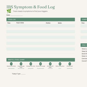 IBS symptom tracker und essenstagebuch
