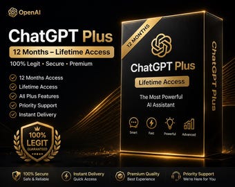 ChatGPT Plus 5.5 Levenslange toegang | Beste prijs | Directe digitale levering