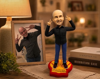 Individuell gestaltete Wackelkopffigur nach Foto