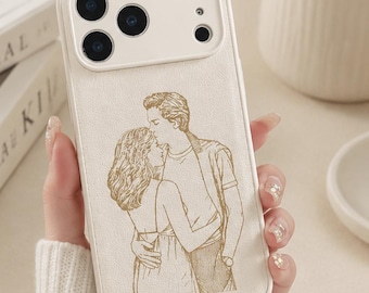 Personalisierte Handyhülle mit Fotogravur