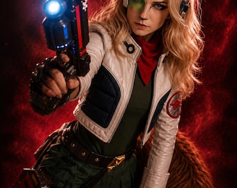 Star Fox Cosplay Jacket Men's McCloud Leather Gamer Biker Cosplay Fan Gift for Men
