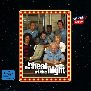 In the Heat of the Night Komplett serie USB-samling (1988–1995) | DVD-kvalitet