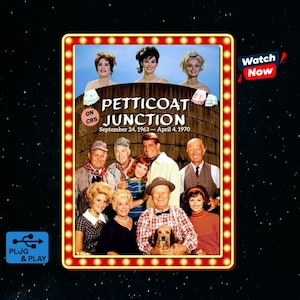 Petticoat Junction komplett serie USB-samling (1963–1970) | DVD-kvalitet