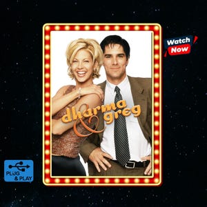 Dharma & Greg komplett serie USB-samling (1997–2002) | DVD-kvalitet